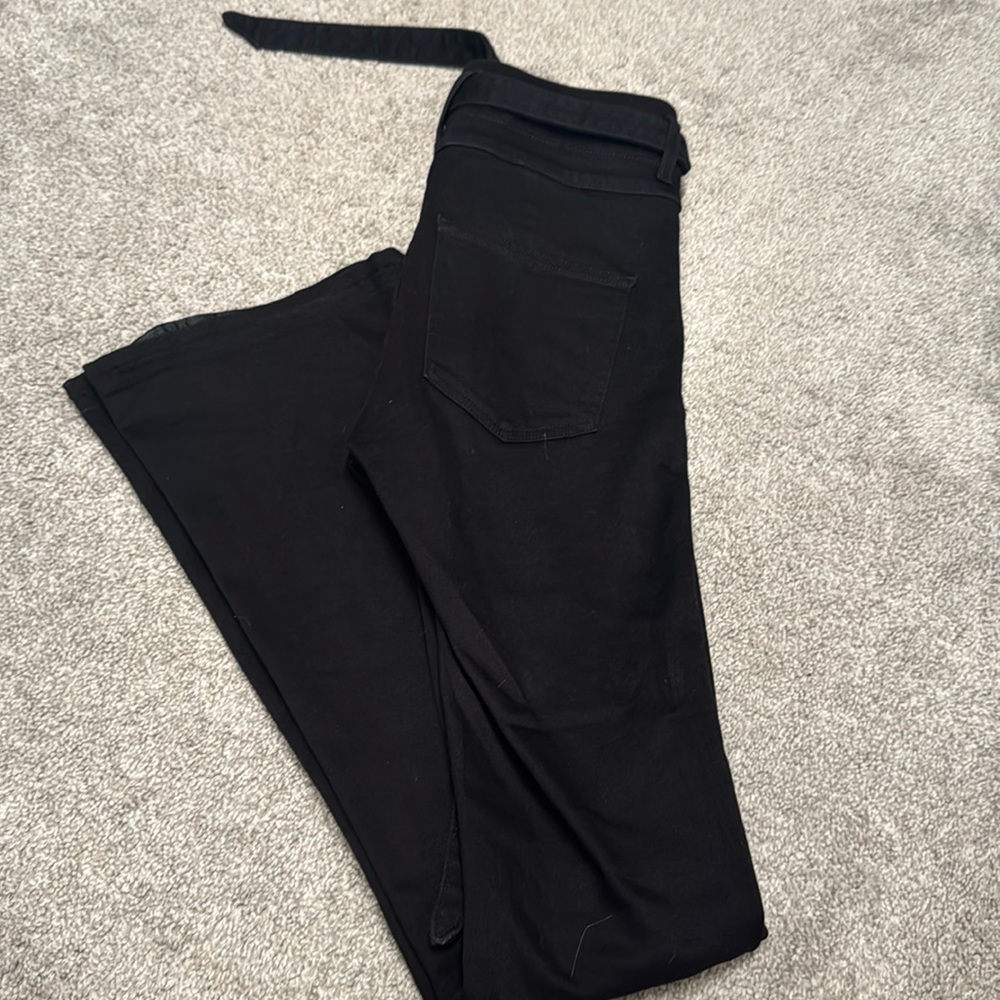 Veronica Beard Black High Rise Boot Cut Jeans - Size 25